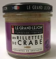 Zuckermenge drin Rillettes de crabe