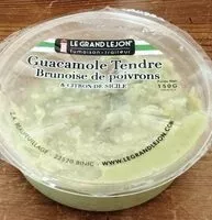 Quantité de sucre dans Guacamole tendre brunoise de poivrons