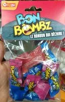 Количество сахара в Bon Bombz - Le bonbon qui déchire !