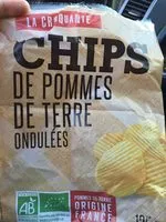 Количество сахара в Chips de pommes de terre