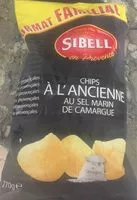 Количество сахара в Chips à l'ancienne au sel marin de Camargue