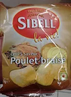 Количество сахара в Chips saveur Poulet braisé