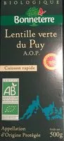 Количество сахара в Lentille Verte Du Puy AOP