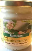 Jumlah gula yang masuk Purée d’Amandes Blanches