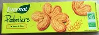 Zuckermenge drin Palmiers