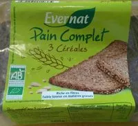 Zuckermenge drin Pain complet aux 3 céréales en tranches