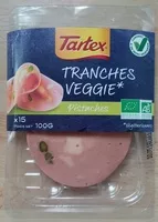 Sucre et nutriments contenus dans Tartex