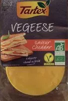 Cantidad de azúcar en Vegeese saveur cheddar