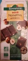 Suhkru kogus sees Chocolat noir aux noisettes entières