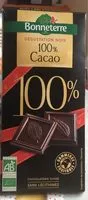 入っている砂糖の量 Dégustation noir 100 poucent cacao
