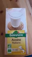 Sucre et nutriments contenus dans Bonneterre