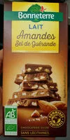 Sokerin määrä sisällä Lait Amandes Sel de Guérande