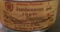 Quantité de sucre dans Jambonneau à la gelée