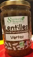 Sucre et nutriments contenus dans Saveurs bio de bourdette