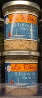 Jumlah gula yang masuk Rillettes de sardine