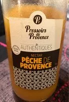 Sucre et nutriments contenus dans Pressoirs de provence