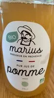 चीनी की मात्रा Jus de pomme marius
