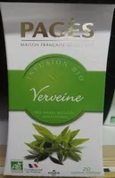 Количество сахара в Infusion bio verveine Pagès