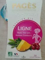 Sokerin määrä sisällä INFUSION LIGNE BIO