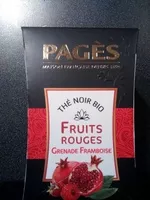 Sokerin määrä sisällä THE NOIR FRUITS ROUGES BIO