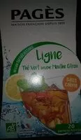 Sokerin määrä sisällä INFUSION GLACEE MENTHE CITRON BIO