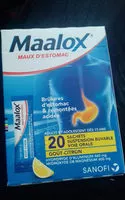 Sucre et nutriments contenus dans Maalox