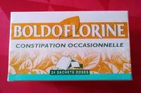 Sucre et nutriments contenus dans Boldoflorine