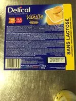 入っている砂糖の量 Delical Creme Dessert HP-HC Sans Lact. vanille 4X125G