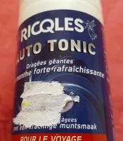 Sokerin määrä sisällä Auto Tonic - Confiserie dragéifiée à la menthe