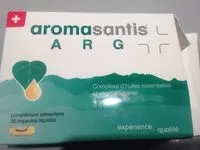 Sucre et nutriments contenus dans Aromasantis