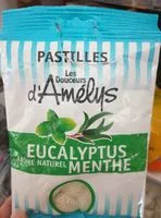 Sucre et nutriments contenus dans Pastilles les douceurs d amelys