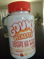 Sucre et nutriments contenus dans Goumy