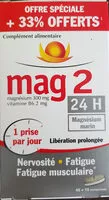 Zuckermenge drin Cooper Mag2 24H, 45comprimés +