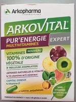 Zuckermenge drin Arkovital pur’energie