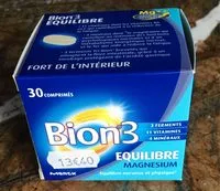 İçindeki şeker miktarı Bion 3 EQUILIBRE MAGNESIUM