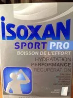 Sucre et nutriments contenus dans Isoxan