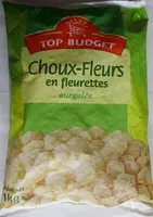Amount of sugar in Choux-Fleurs en fleurettes surgelés
