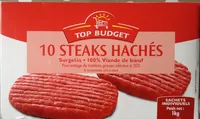 चीनी की मात्रा Steaks hachés