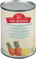 Sokerin määrä sisällä ANANAS EN TRANCHES AU SIROP LÉGER