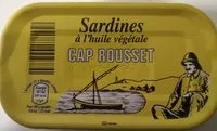 Suhkru kogus sees Sardines à l'huile végétale