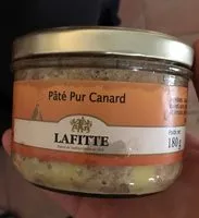 Jumlah gula yang masuk Paté pur canard lafitte