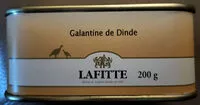 Cantidad de azúcar en Galantine de dinde