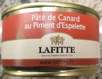 Jumlah gula yang masuk Pâté de canard au piment d'Espelette