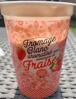 入っている砂糖の量 Fromage blanc fraise