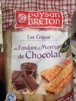 Amount of sugar in Paysan Breton - Les Crêpes au fondant et morceaux de chocolat X6+1