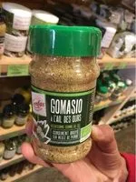 Quantité de sucre dans Gomasio