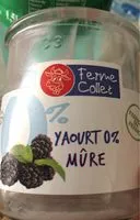 Amount of sugar in Yaourt 0% Mure