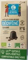 Количество сахара в Décaféiné