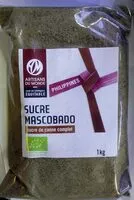 Sokerin määrä sisällä Sucre mascobado