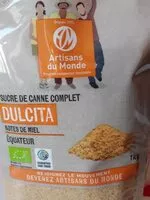 Sokerin määrä sisällä Sucre canne complet dulcita